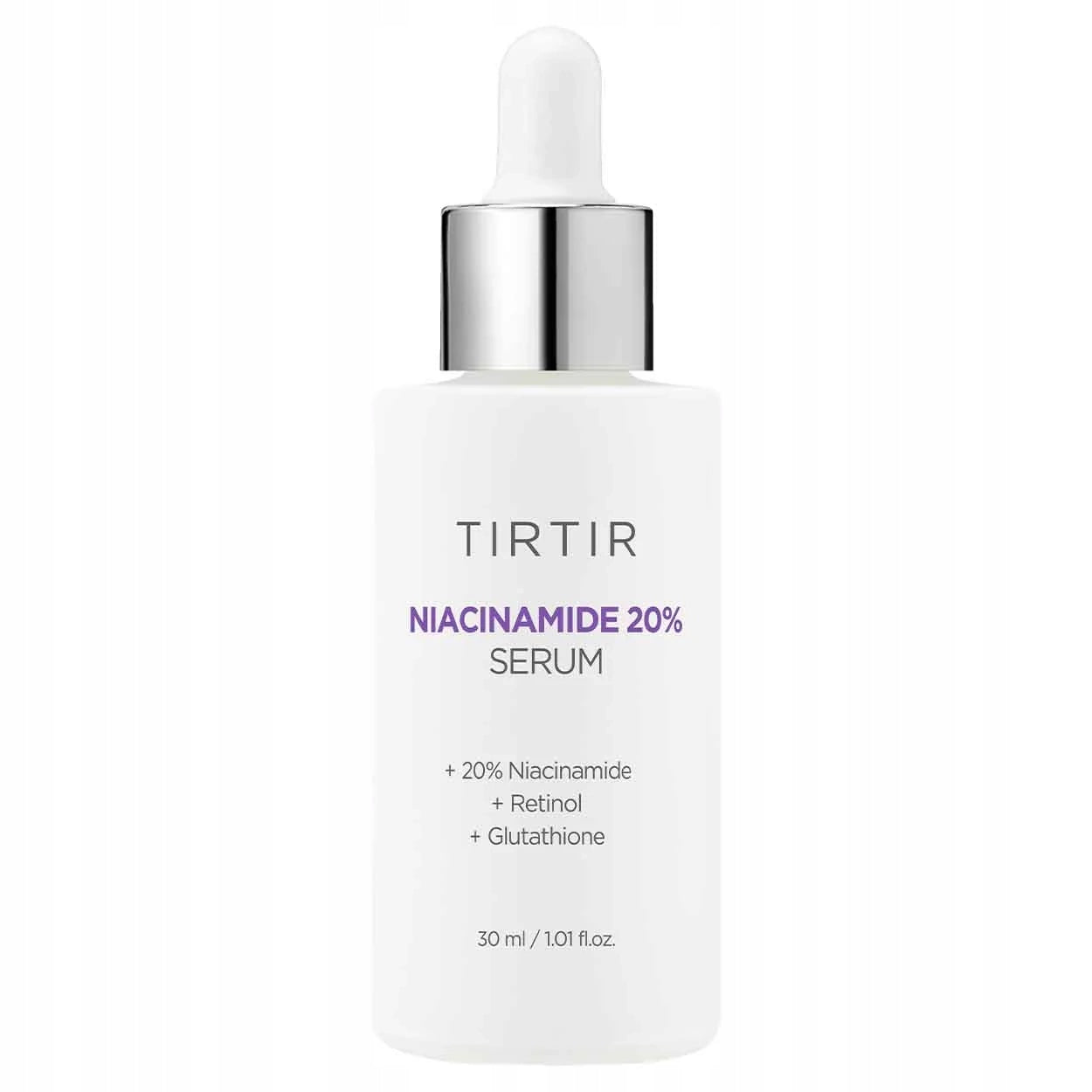 TIRTIR Niacinamide 20% Face Serum with Niacinamide and Retinol, 30ml