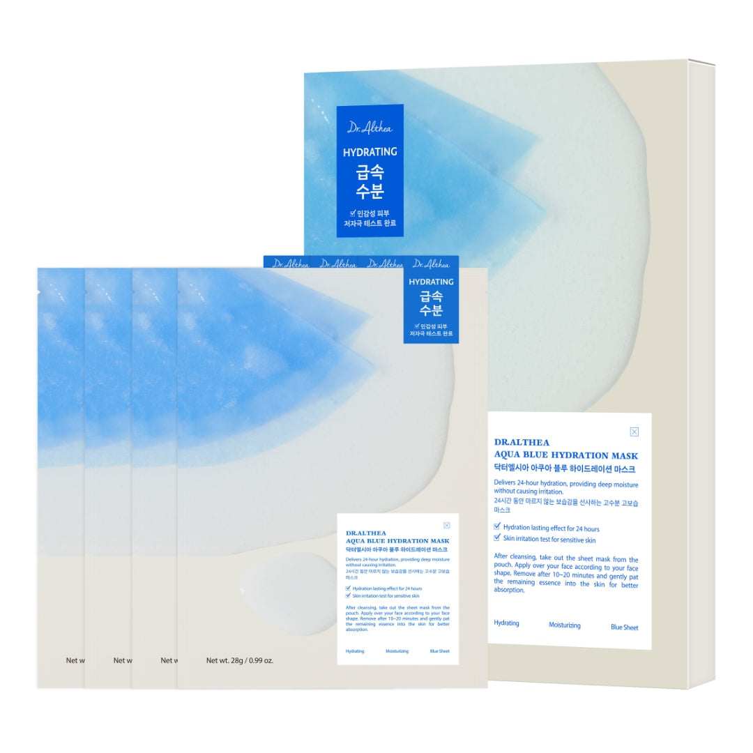 Dr. Althea Aqua Blue Hydration Mask 28g intensyviai drėkinanti kaukė