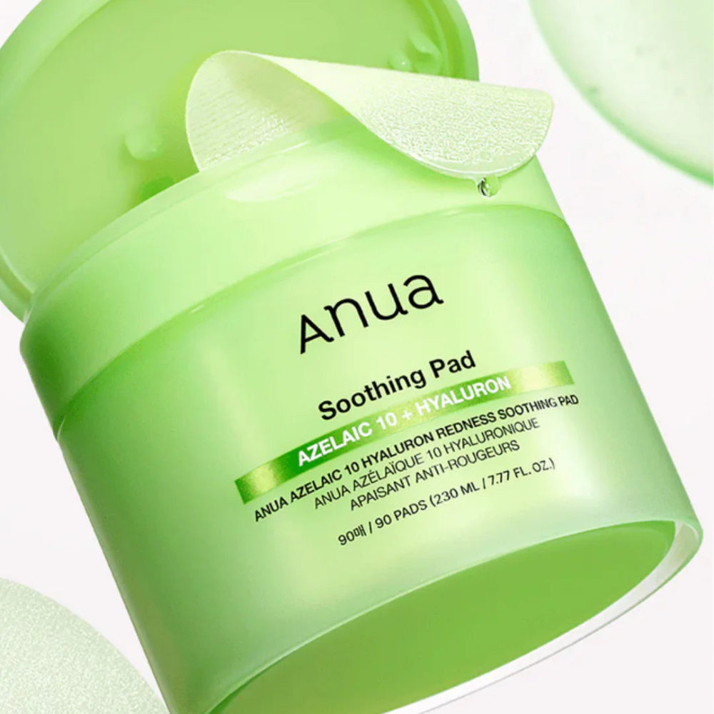 Anua Azelaic Acid 10 Hyaluron Redness Soothing pad (90vnt.)