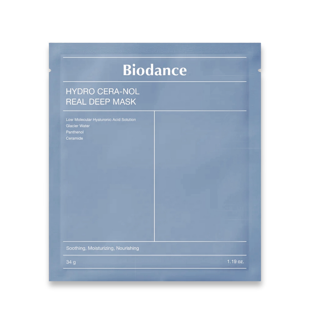 Biodance Hydro Cera-nol Real Deep veido kaukė, 34 g