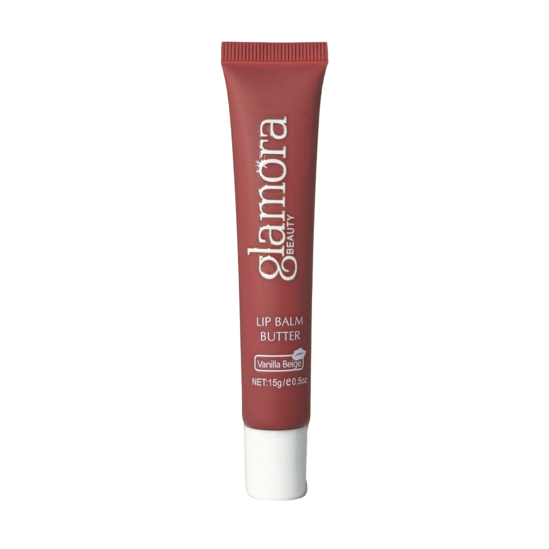 GlamoraBeauty Lip Butter Balm (Vanilla Beige)