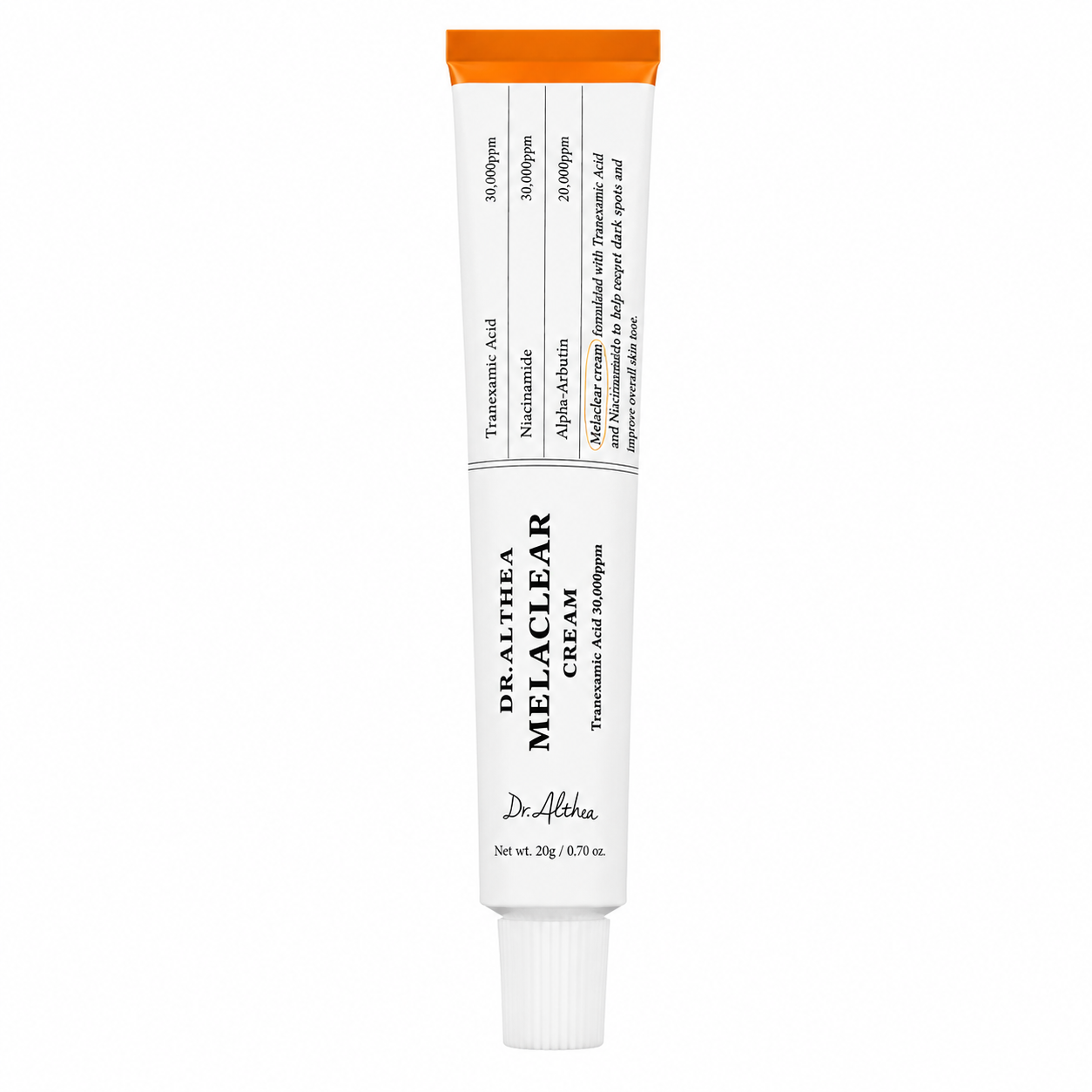 Dr. Althea Melaclear Cream – kremas nuo pigmentinių dėmių, 20 g