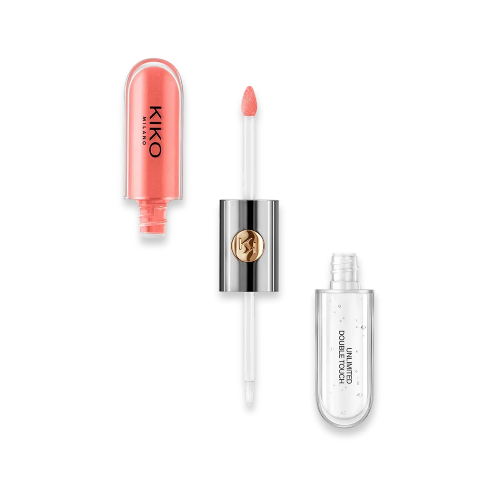 KIKO Milano Unlimited Double Touch - lūpdažis su blizgiu