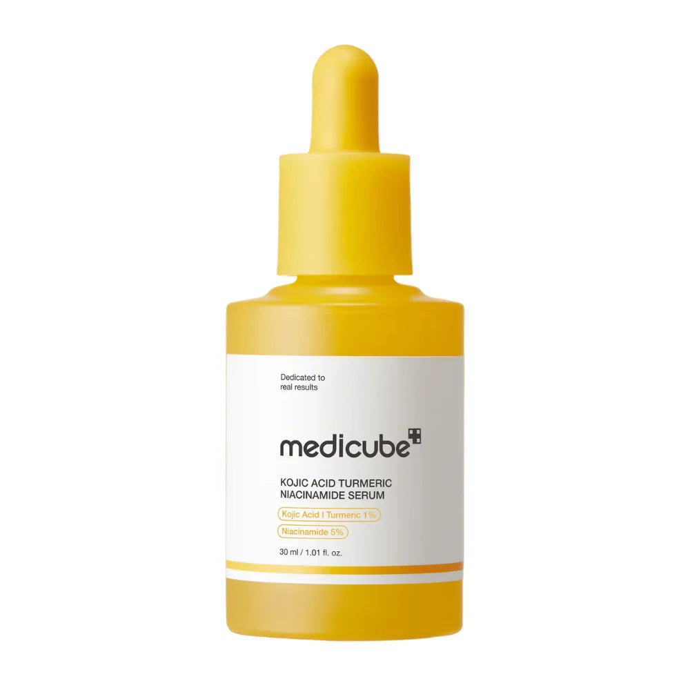 MEDICUBE Kojic Acid Turmeric Niacinamide Serum – serumas, 30 ml