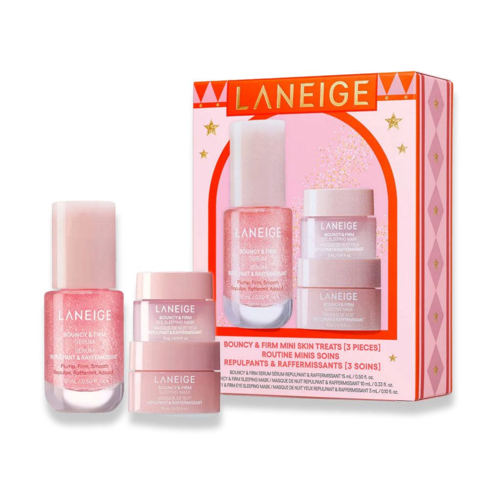 Laneige Bouncy & Firm Mini veido priežiūros rinkinys