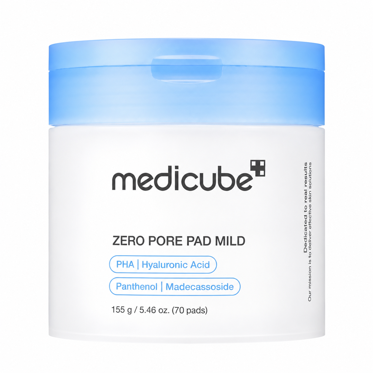MEDICUBE Zero Pore Mild Pad – tonizuojantys diskeliai, 70 vnt.