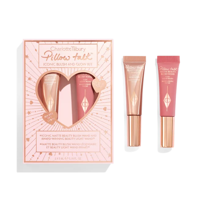 Charlotte Tilbury Pillow Talk Iconic Blush & Glow Kit