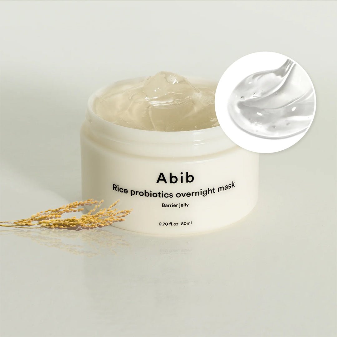Abib Rice Probiotics naktinė kaukė Barrier Jelly, 80 ml - GlamoraBeauty