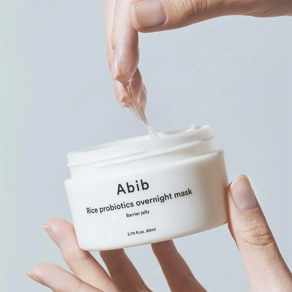 Abib Rice Probiotics naktinė kaukė Barrier Jelly, 80 ml - GlamoraBeauty