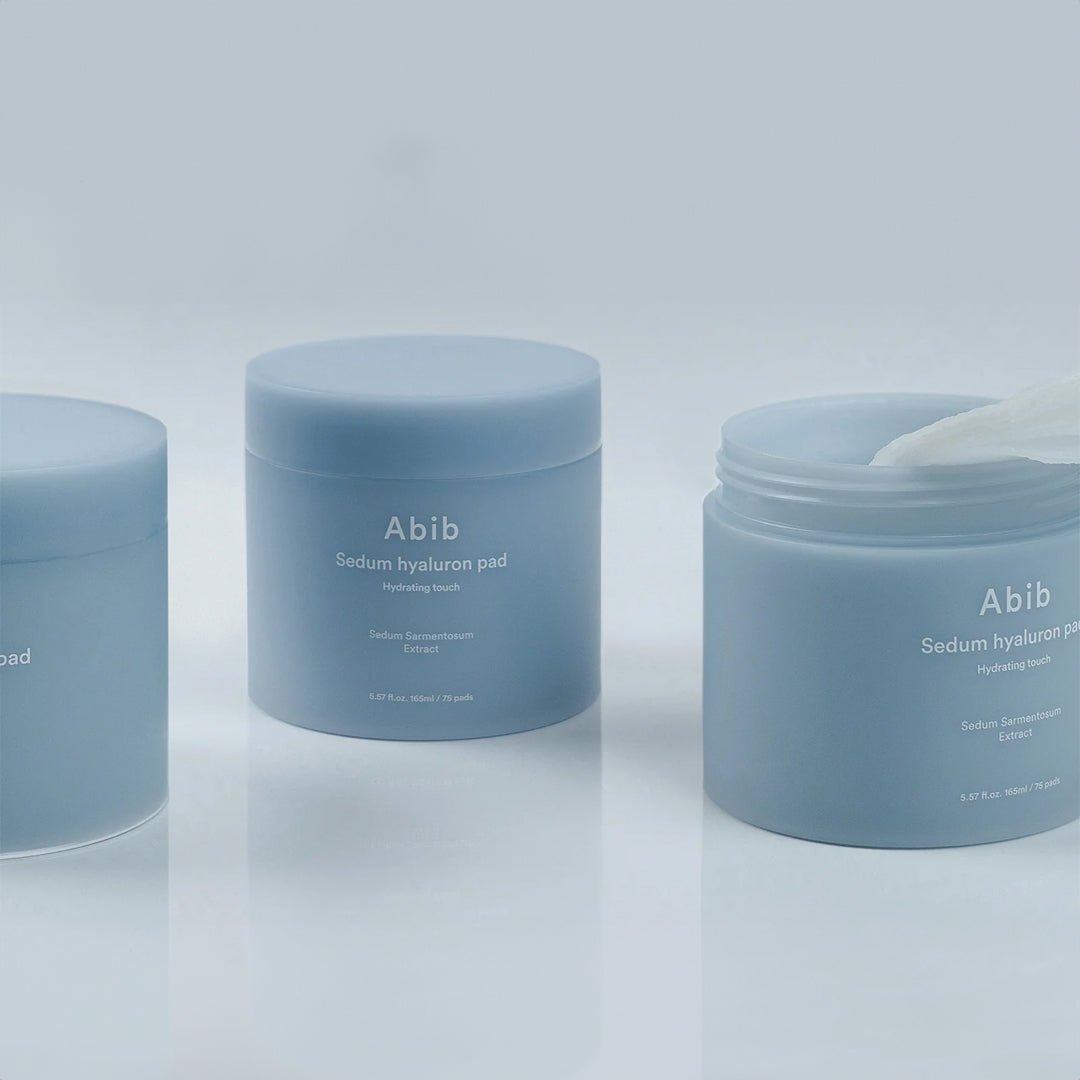Abib Sedum Hyaluron drėkinamieji padeliai, 75 vnt. - GlamoraBeauty
