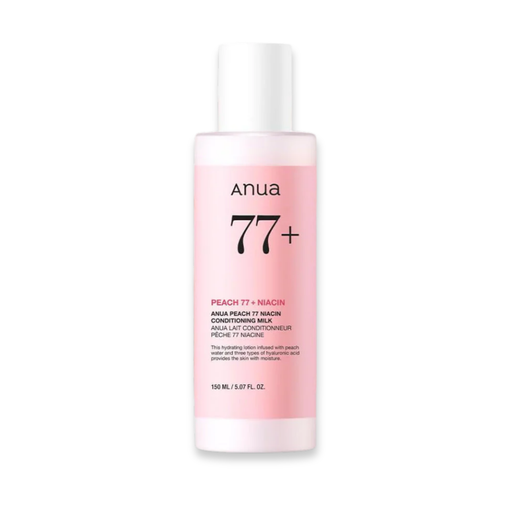 Anua Peach 77 drėkinamasis veido pienelis