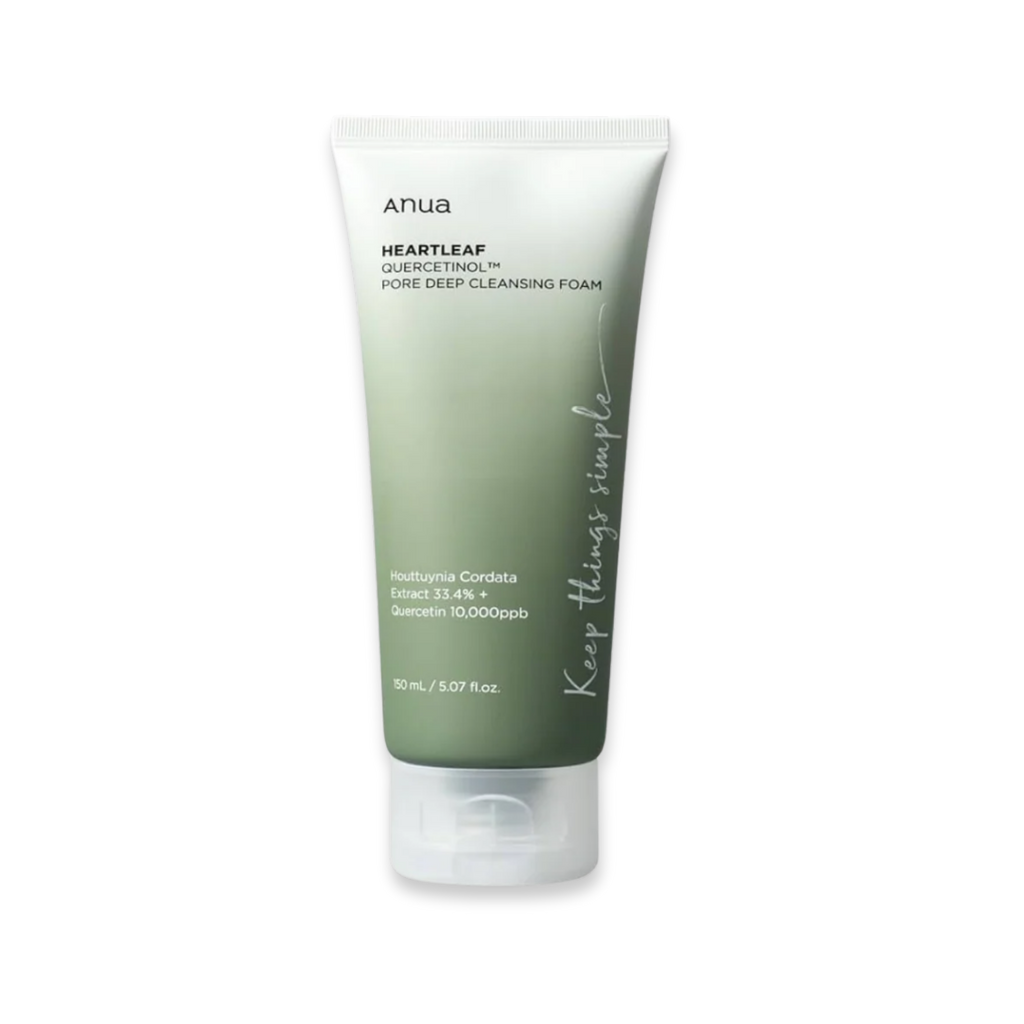Anua Heartleaf Quercetinol valomoji puta, 150 ml