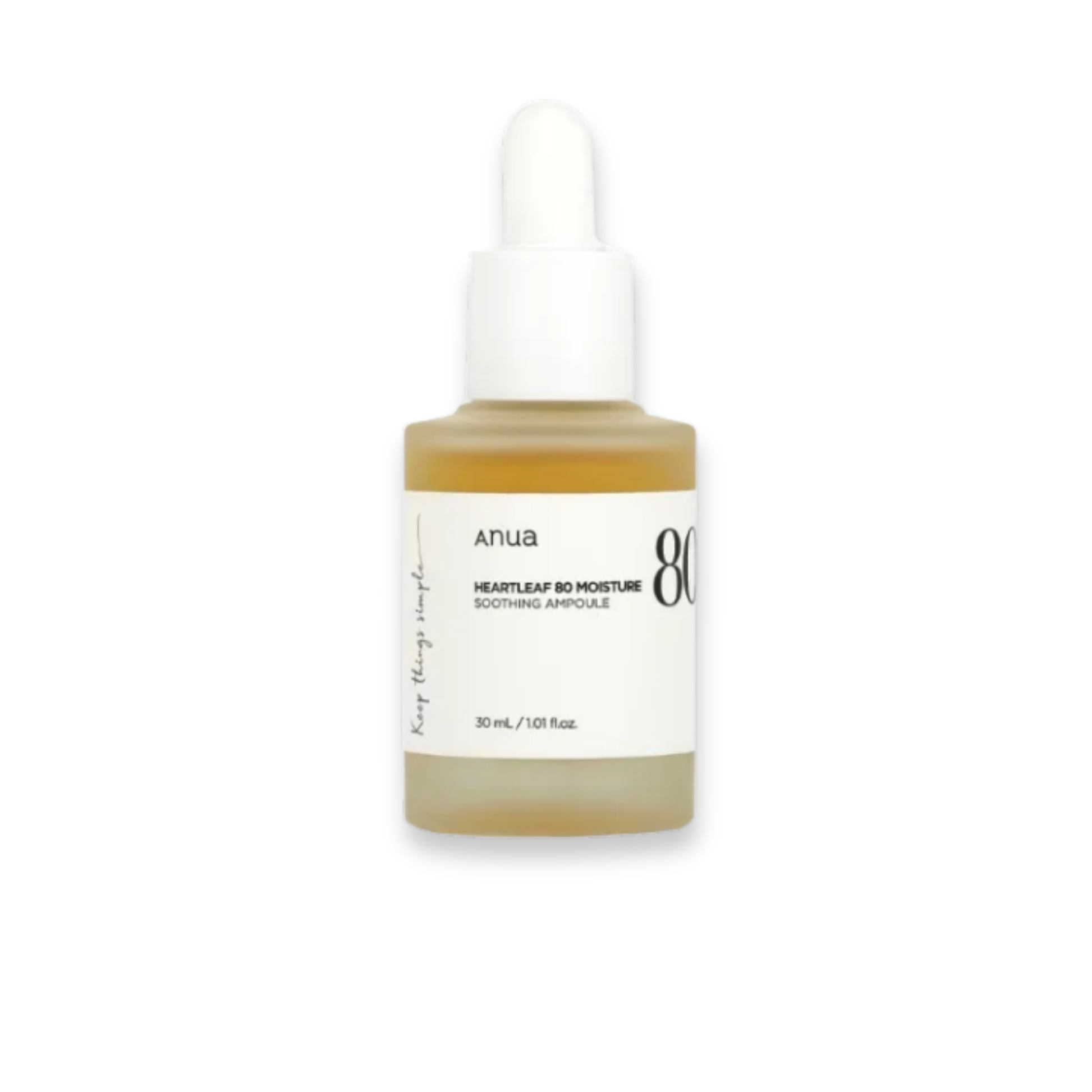 Anua Heartleaf 80% drėkinamoji veido ampulė