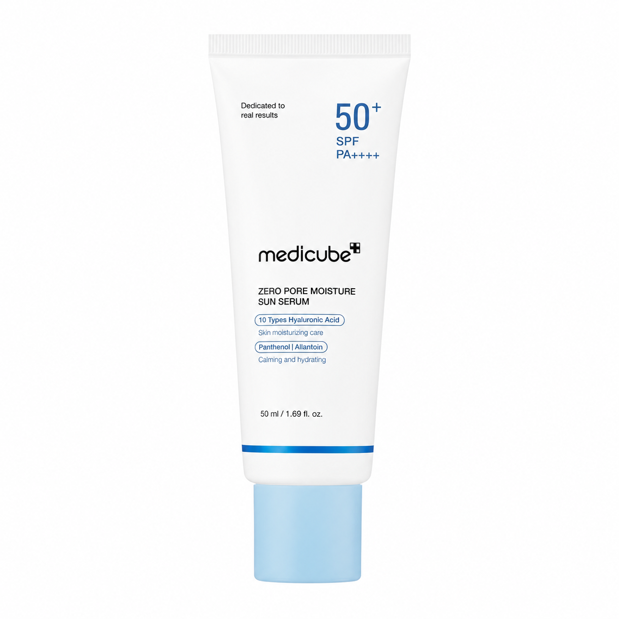 MEDICUBE Zero Pore Moisture Sun Serum – apsauga nuo saulės, 50 ml