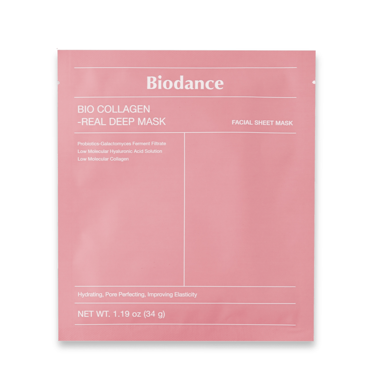 Biodance Bio-Collagen Real Deep veido kaukė, 34 g - GlamoraBeauty