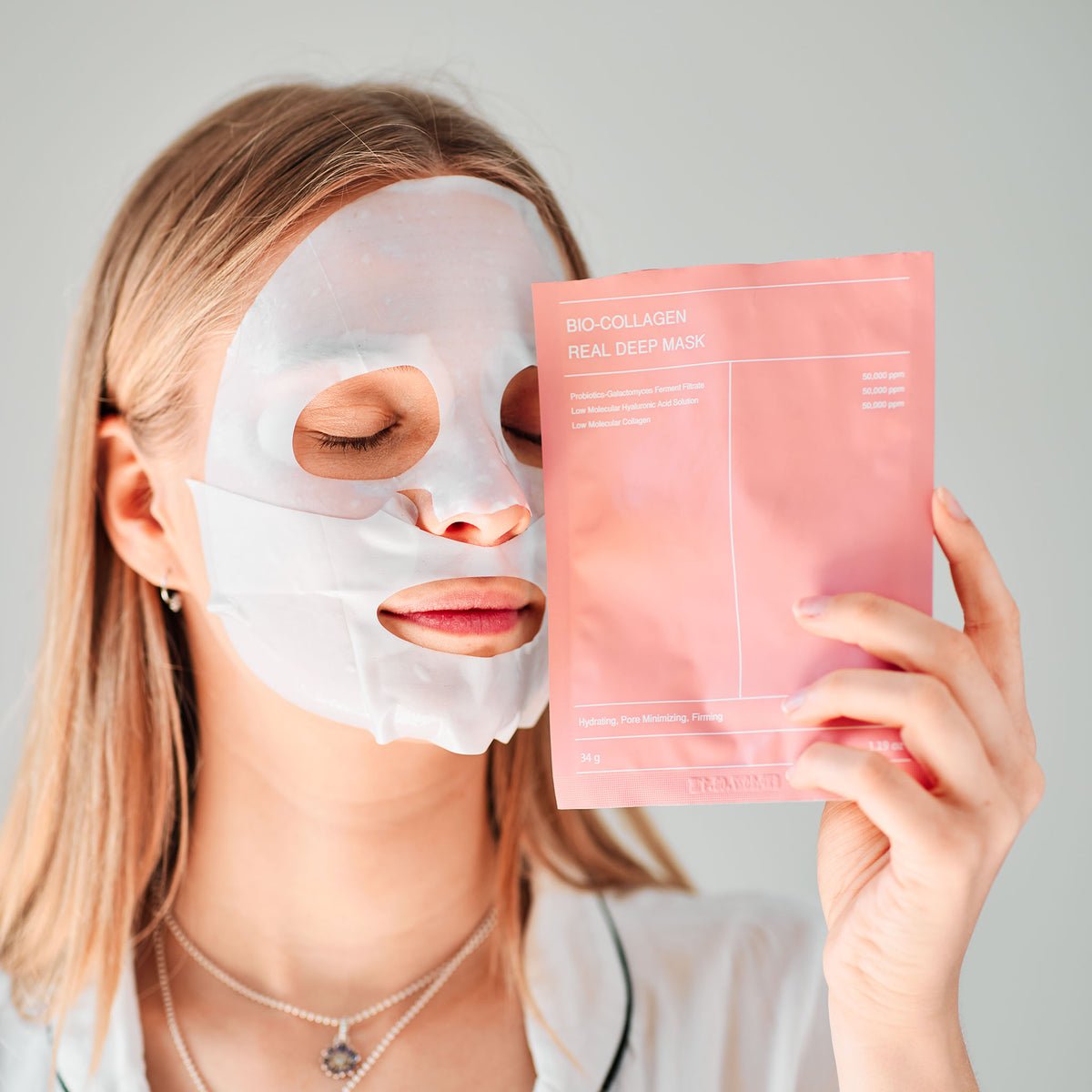 Biodance Bio-Collagen Real Deep veido kaukė, 34 g - GlamoraBeauty