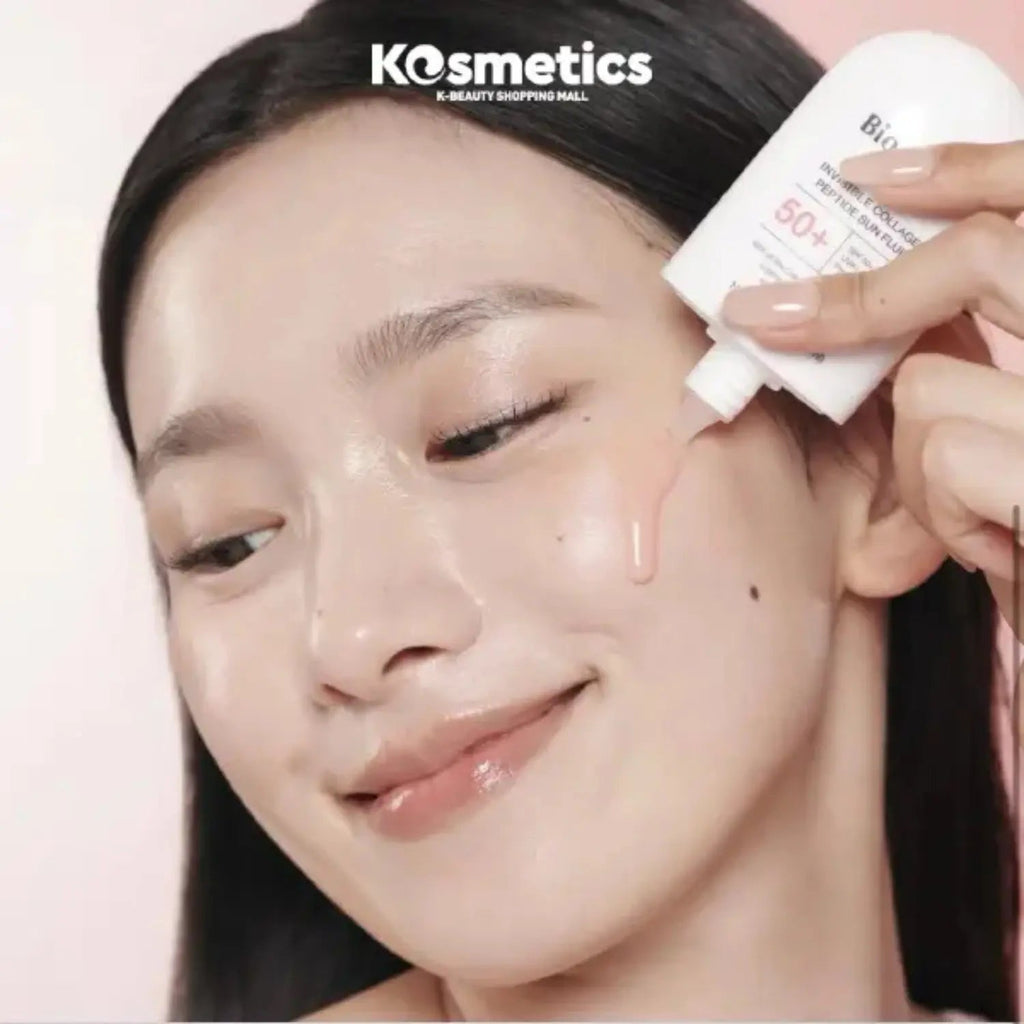 BIODANCE Invisible Collagen Peptide Sun Fluid SPF50+ PA++++ apsauginis fluidas, 50 ml