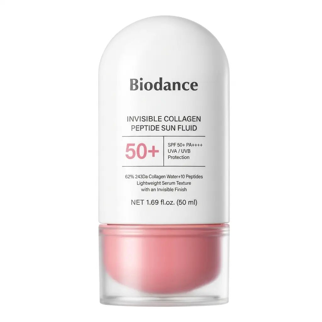 BIODANCE Invisible Collagen Peptide Sun Fluid SPF50+ PA++++ apsauginis fluidas, 50 ml