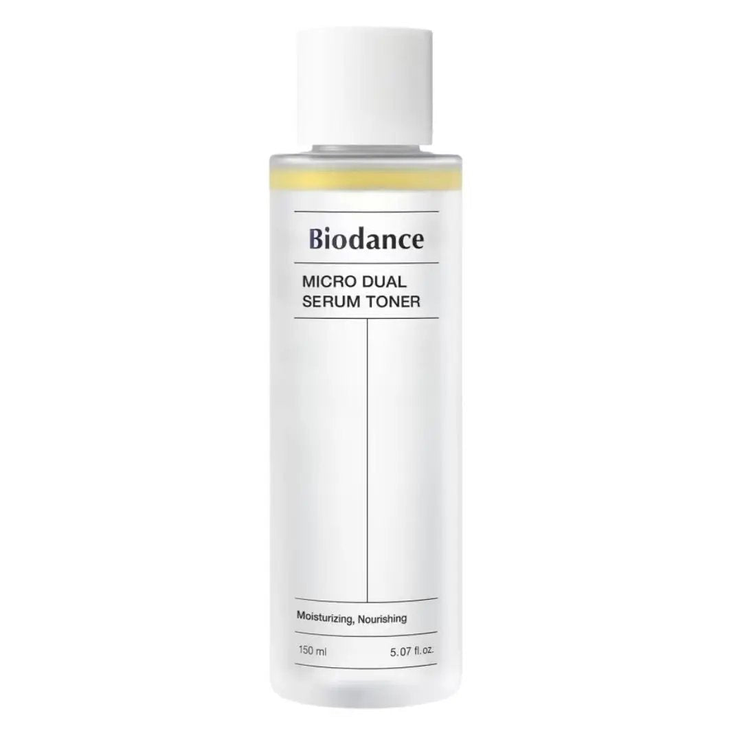 BIODANCE Micro Dual Serum Toner dvifazis drėkinamasis tonikas, 150 ml