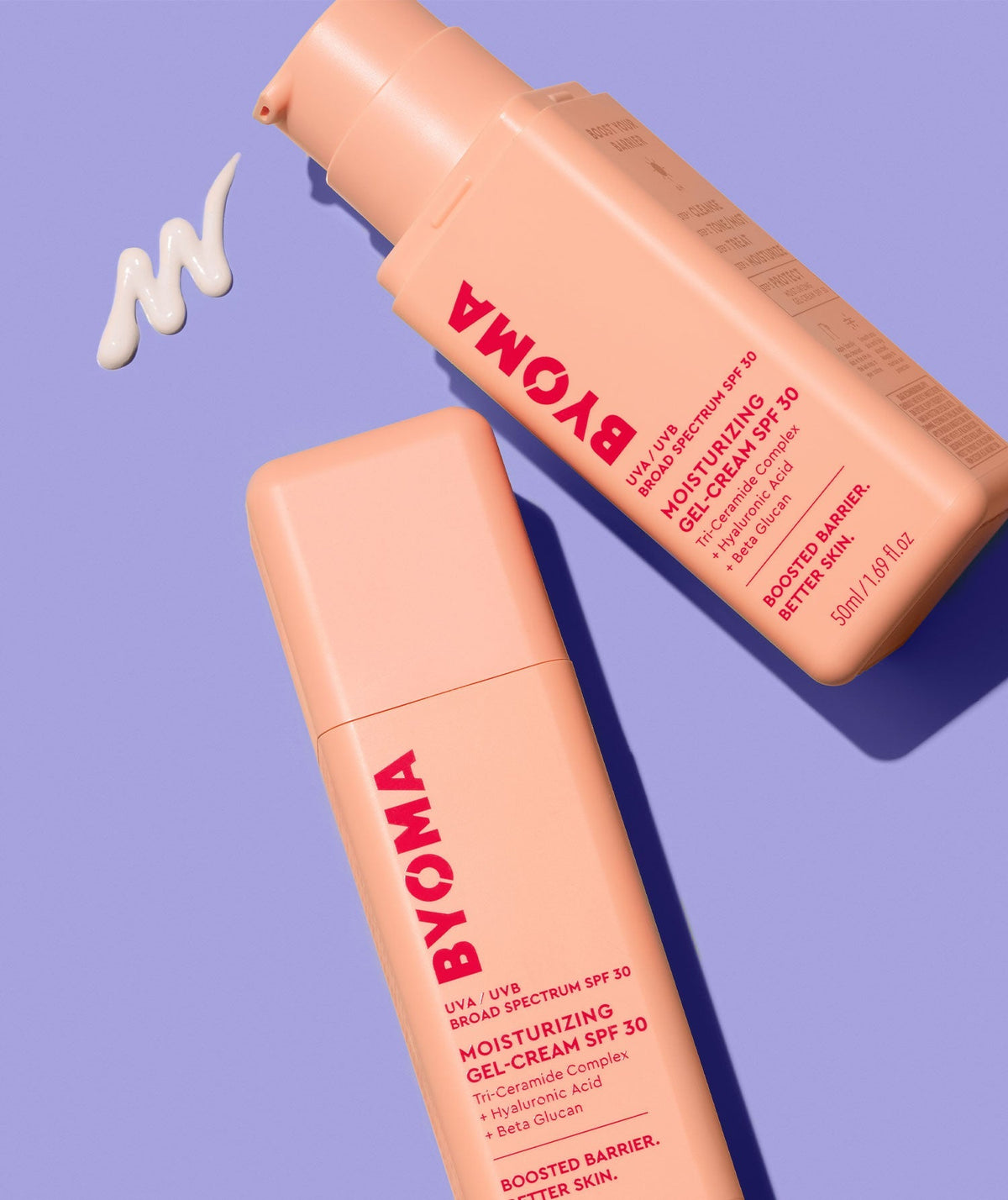 BYOMA drėkinamasis gelinis kremas SPF 30 - GlamoraBeauty
