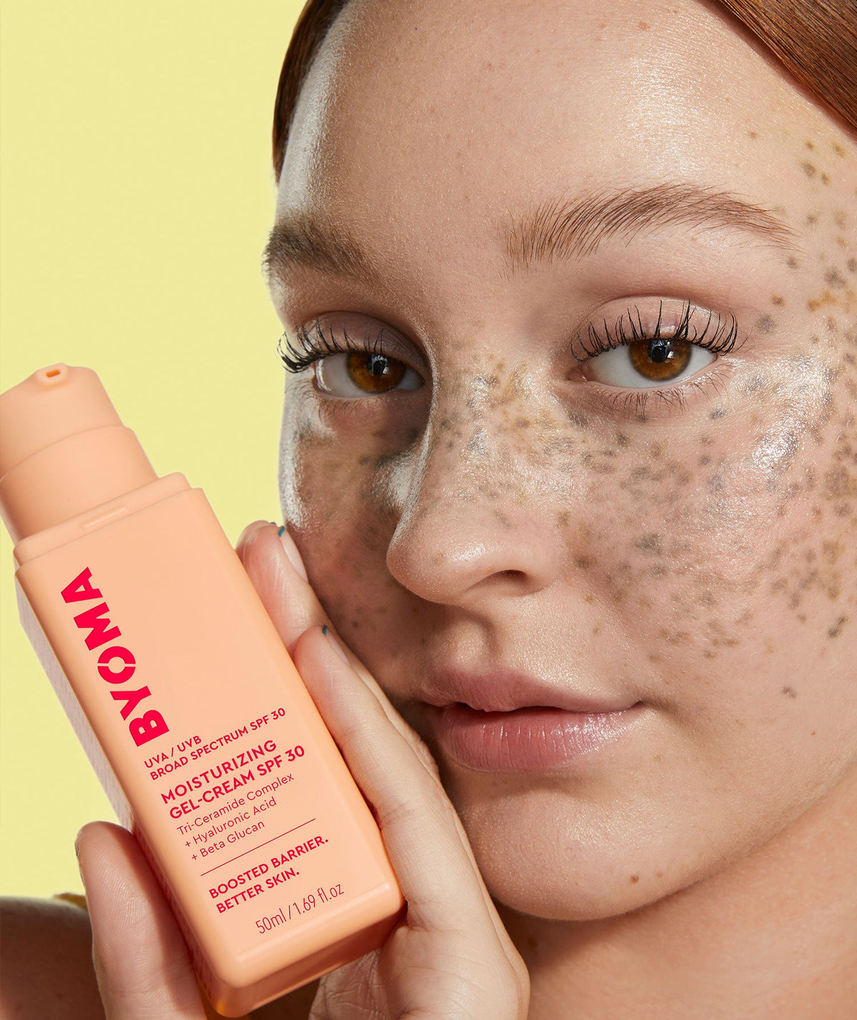 BYOMA drėkinamasis gelinis kremas SPF 30 - GlamoraBeauty