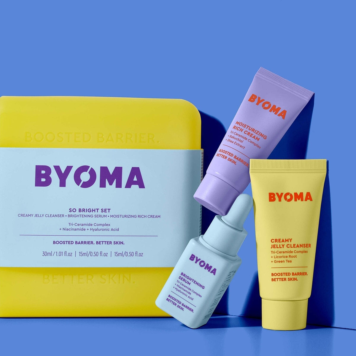 BYOMA So Bright veido priežiūros rinkinys - GlamoraBeauty