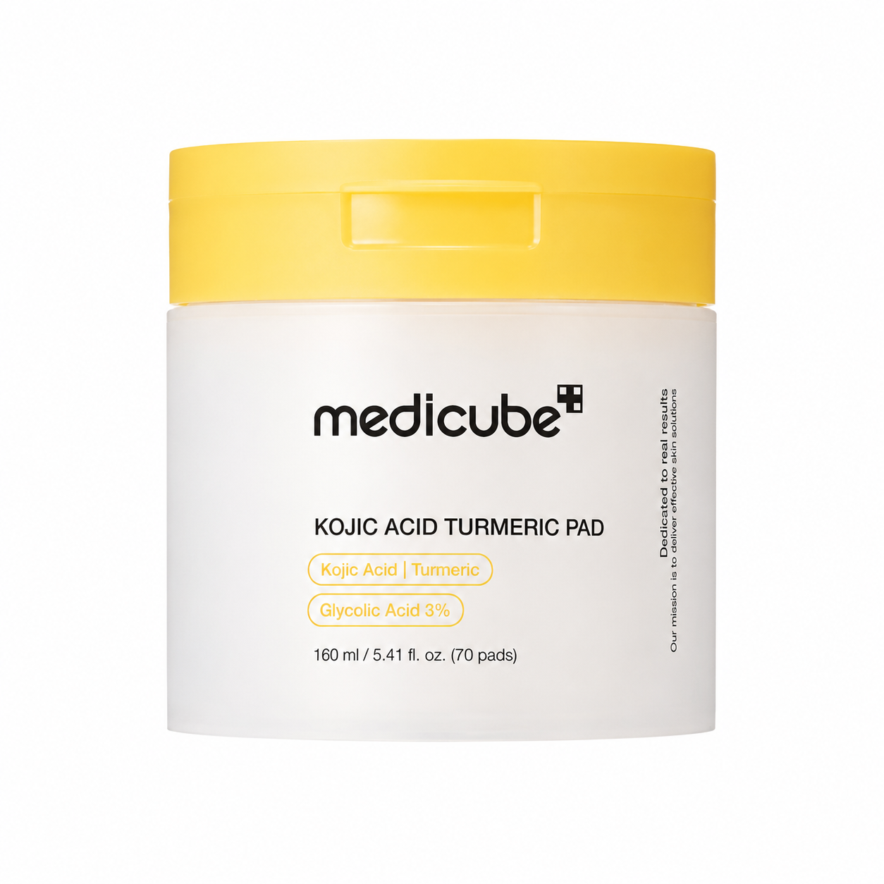 MEDICUBE Kojic Acid Turmeric Pad – tonizuojantys diskeliai, 160 ml