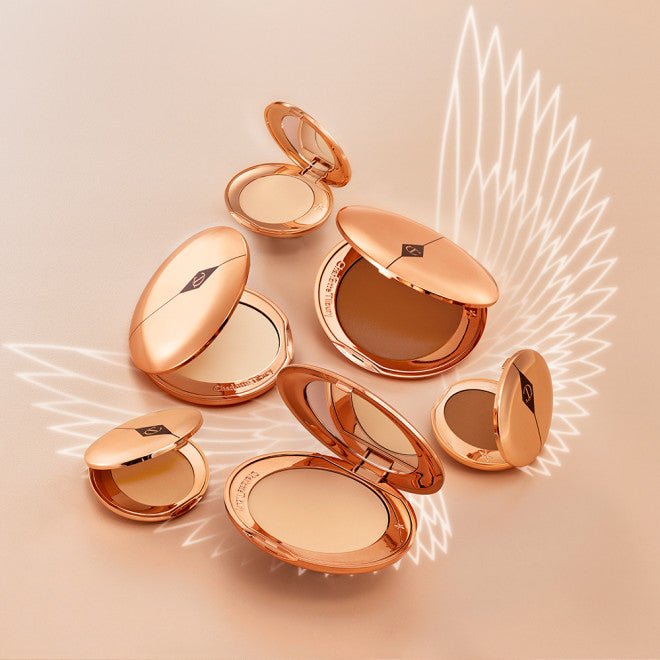 Charlotte Tilbury Airbrush Flawless Finish kompaktinė pudra 8g - GlamoraBeauty