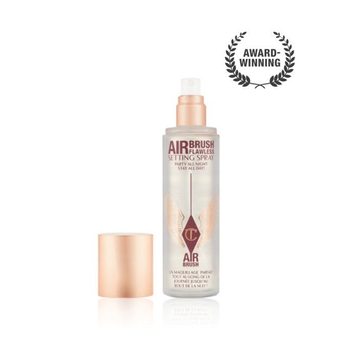 Charlotte Tilbury Airbrush Flawless makiažo fiksavimo purškiklis, 100 ml - GlamoraBeauty