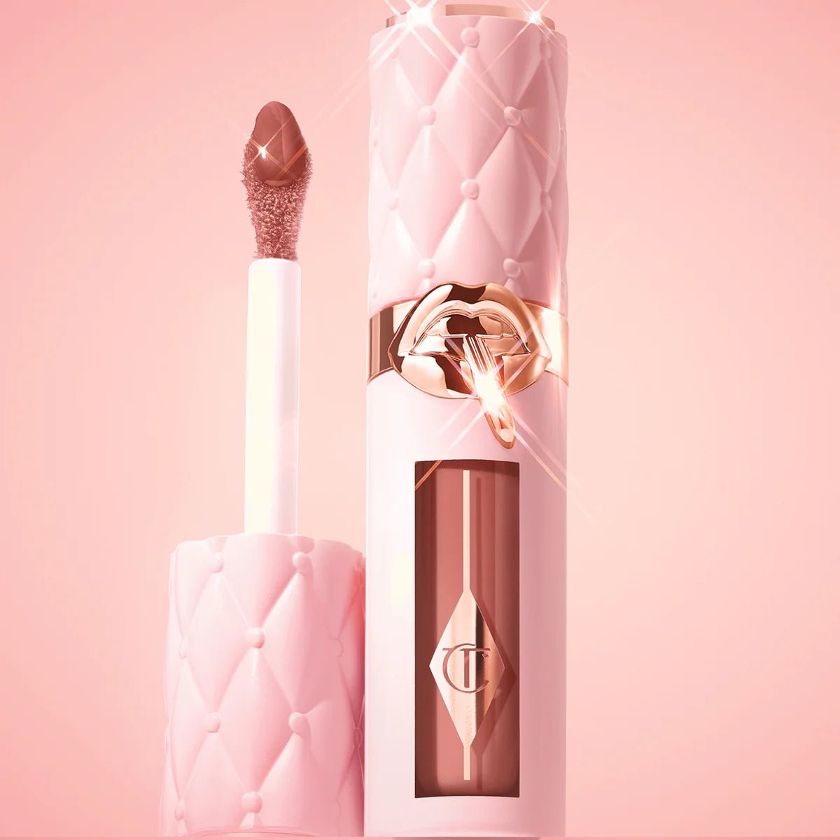 Charlotte Tilbury Big Lip Plumpgasm lūpų blizgis, Pillow Talk (Fair/Medium) - GlamoraBeauty