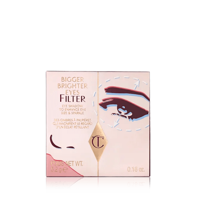 Charlotte Tilbury Bigger Brighter Eyes akių šešėlių paletė - GlamoraBeauty