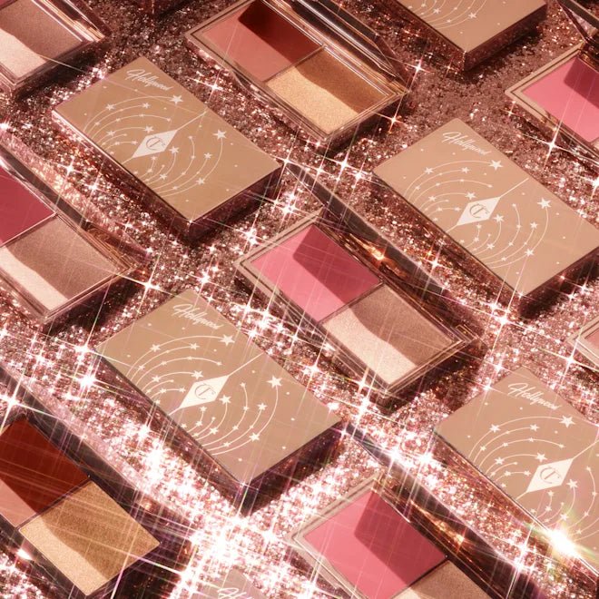 Charlotte Tilbury Mini Hollywood Blush and Glow švytėjimo paletė, 7,5 ml - GlamoraBeauty