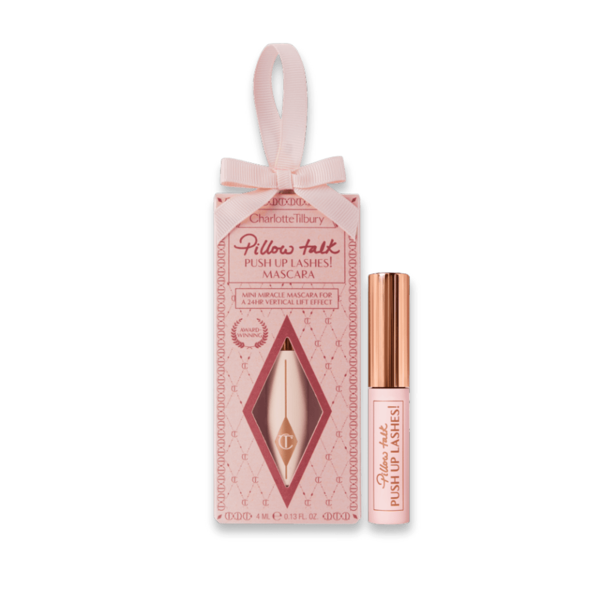 Charlotte Tilbury Mini Pillow Talk Push Up Lashes blakstienų tušas, 4 ml - GlamoraBeauty