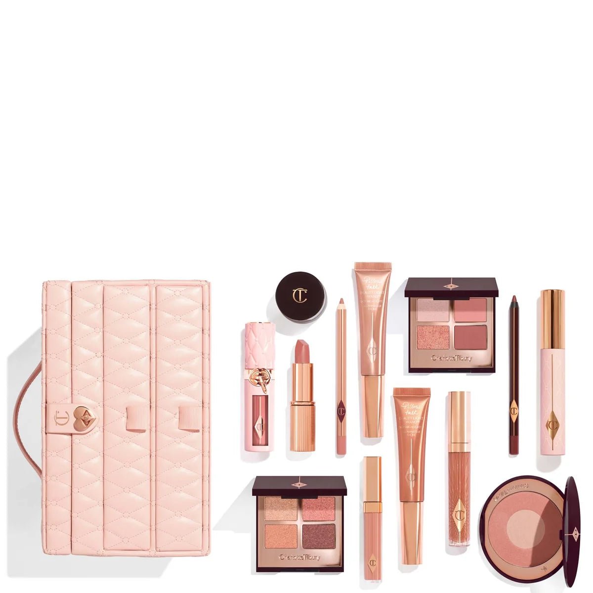 Charlotte Tilbury Pillow Talk Dreams Come True dovanų rinkinys su kosmetine - GlamoraBeauty