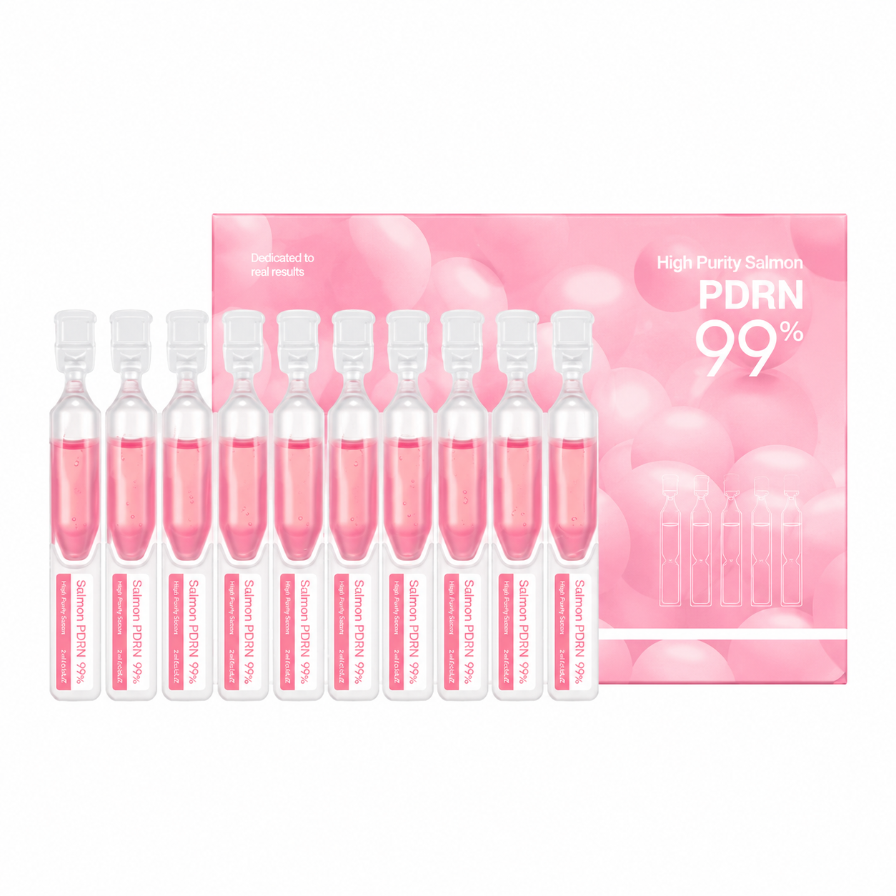 MEDICUBE PDRN Pink One Day Serum – serumas, 10 vnt.