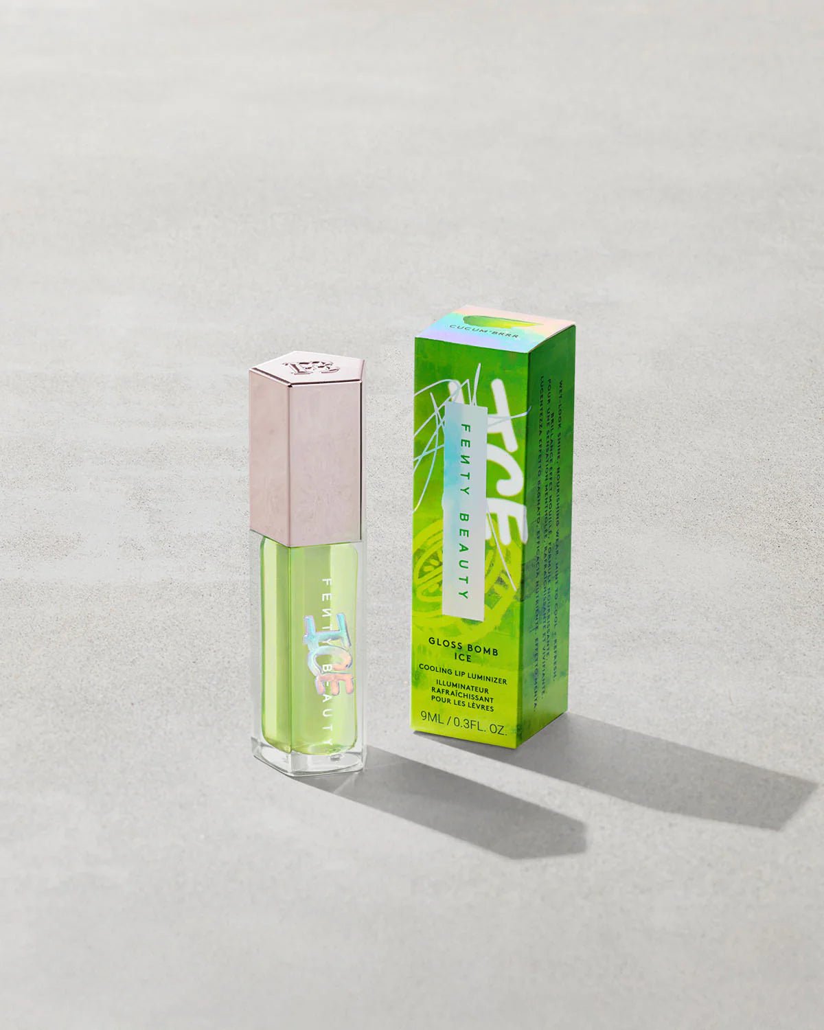Fenty Beauty Gloss Bomb Ice vėsinantis lūpų blizgis - GlamoraBeauty