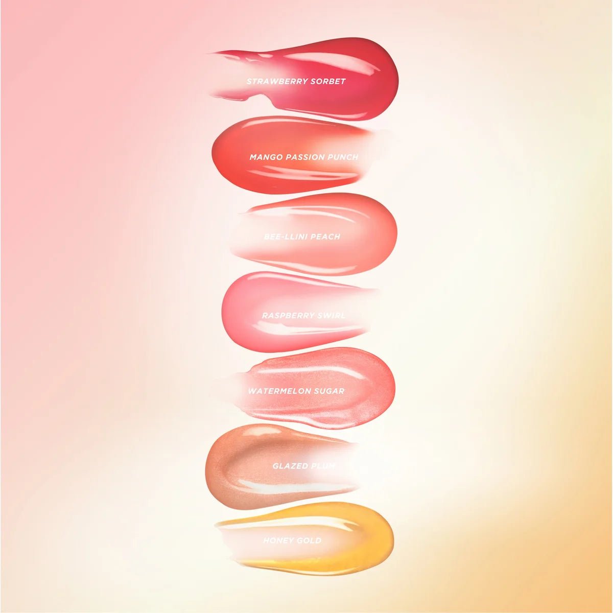 Gisou Honey Infused Lip Oil Strawberry Sorbet 8ml - GlamoraBeauty