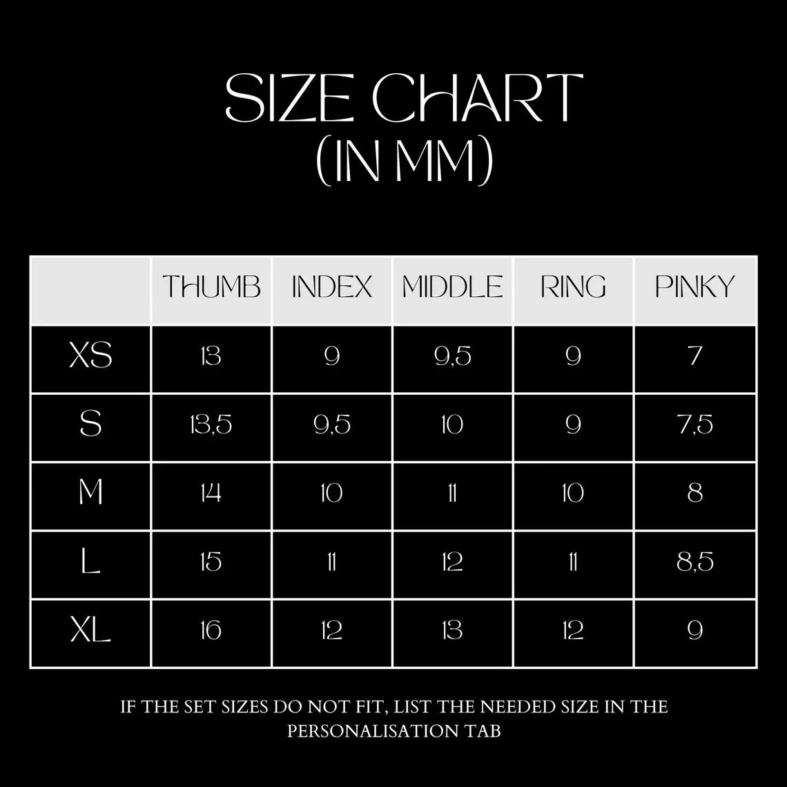 "Maximalist" x Mistnails handmade press on nails