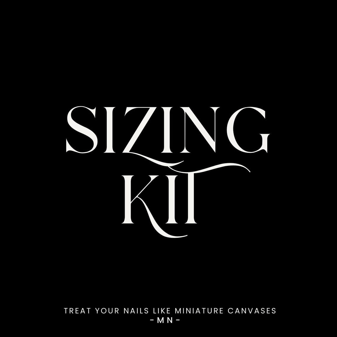 sizing kit for press-on nails