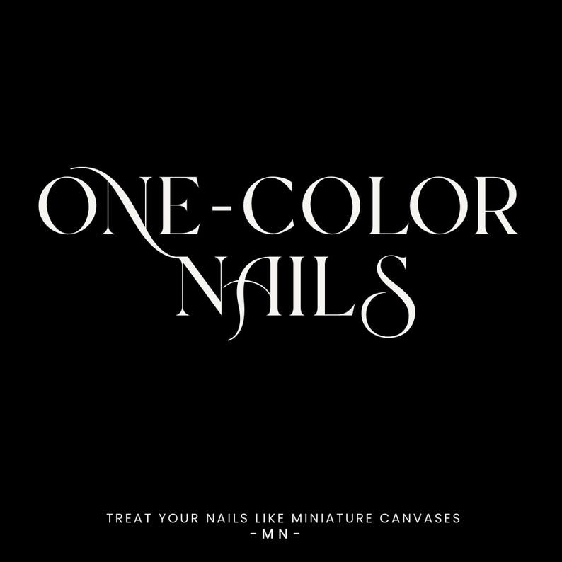 one-color press on nails 70+ OPTIONS