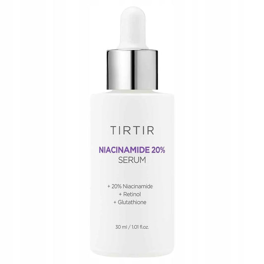 TIRTIR Niacinamide 20% Face Serum with Niacinamide and Retinol, 30ml