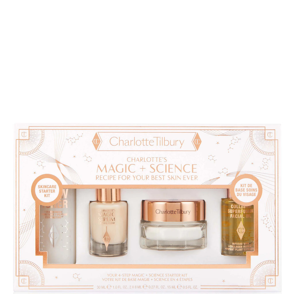Charlotte Tilbury Charlotte's Magic + Science Recipe for Your Best Skin Ever rinkinys