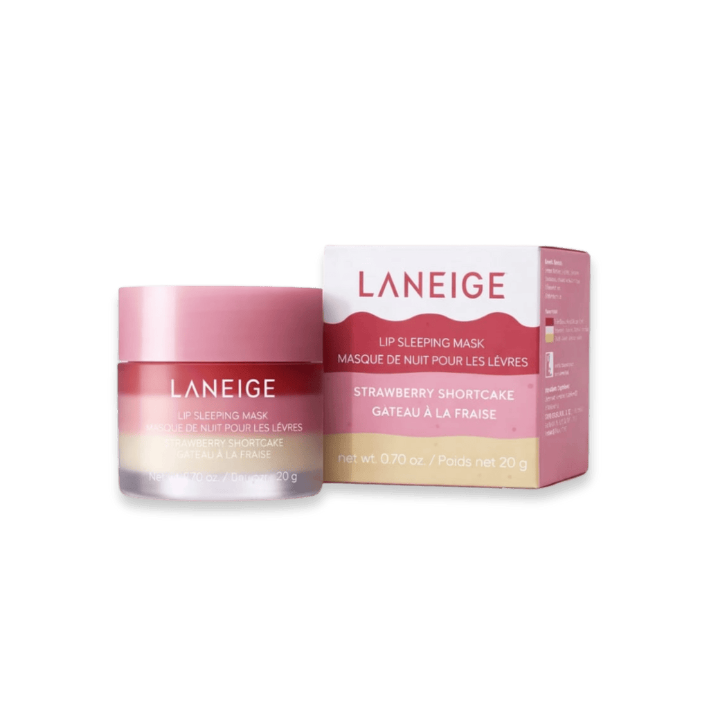 Laneige Lip Sleeping Mask naktinė lūpų kaukė, Strawberry Shortcake (riboto leidimo) - GlamoraBeauty