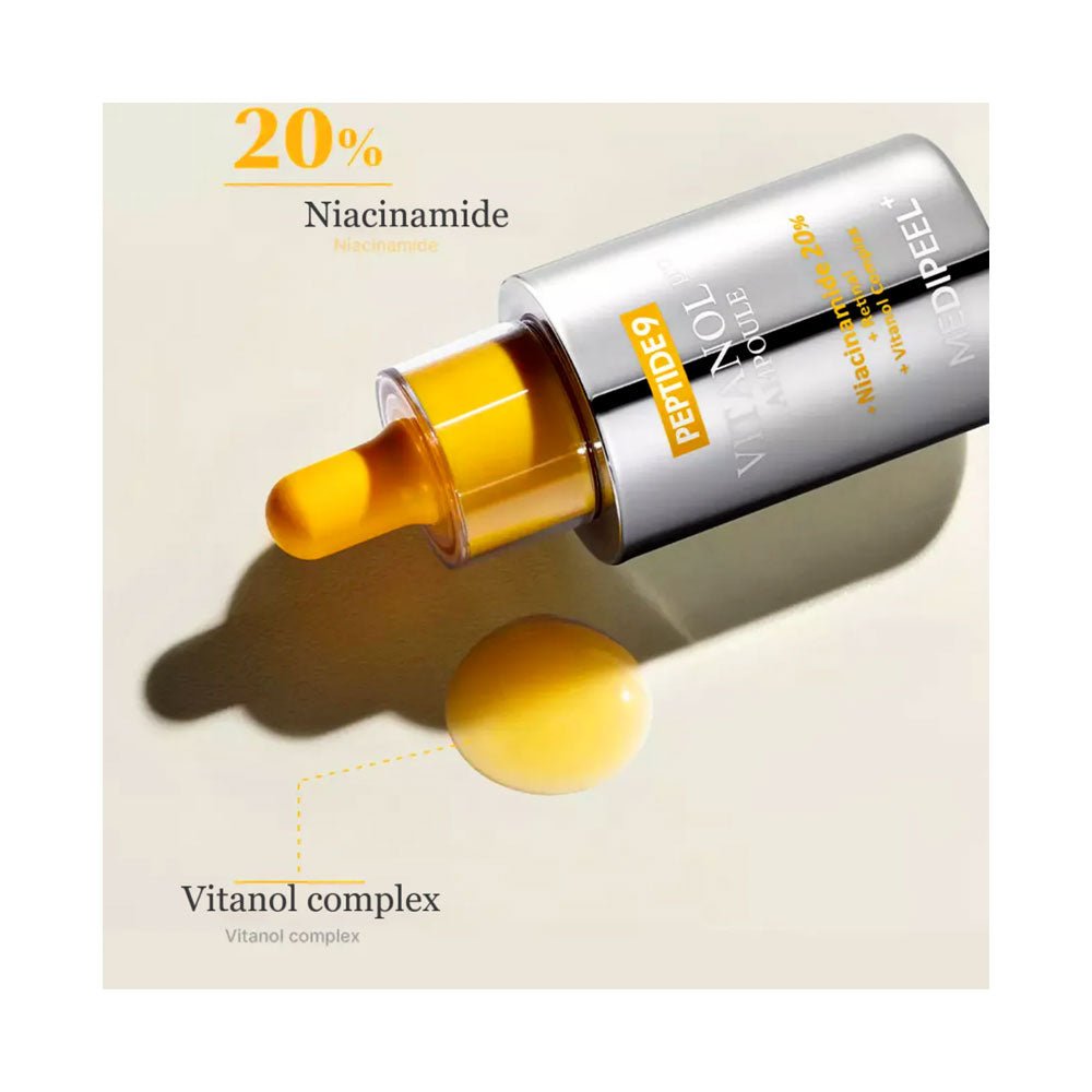 MEDI-PEEL Peptide 9 Vitanol Ampoule Pro serumas su retinoliu ir niacinamidu, 30 ml