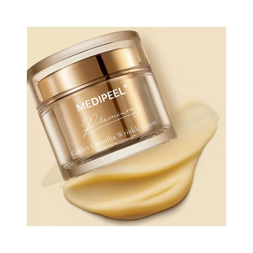 MEDI-PEEL Premium Golden Camellia Wrinkle Cream kremas nuo raukšlių, 50 g
