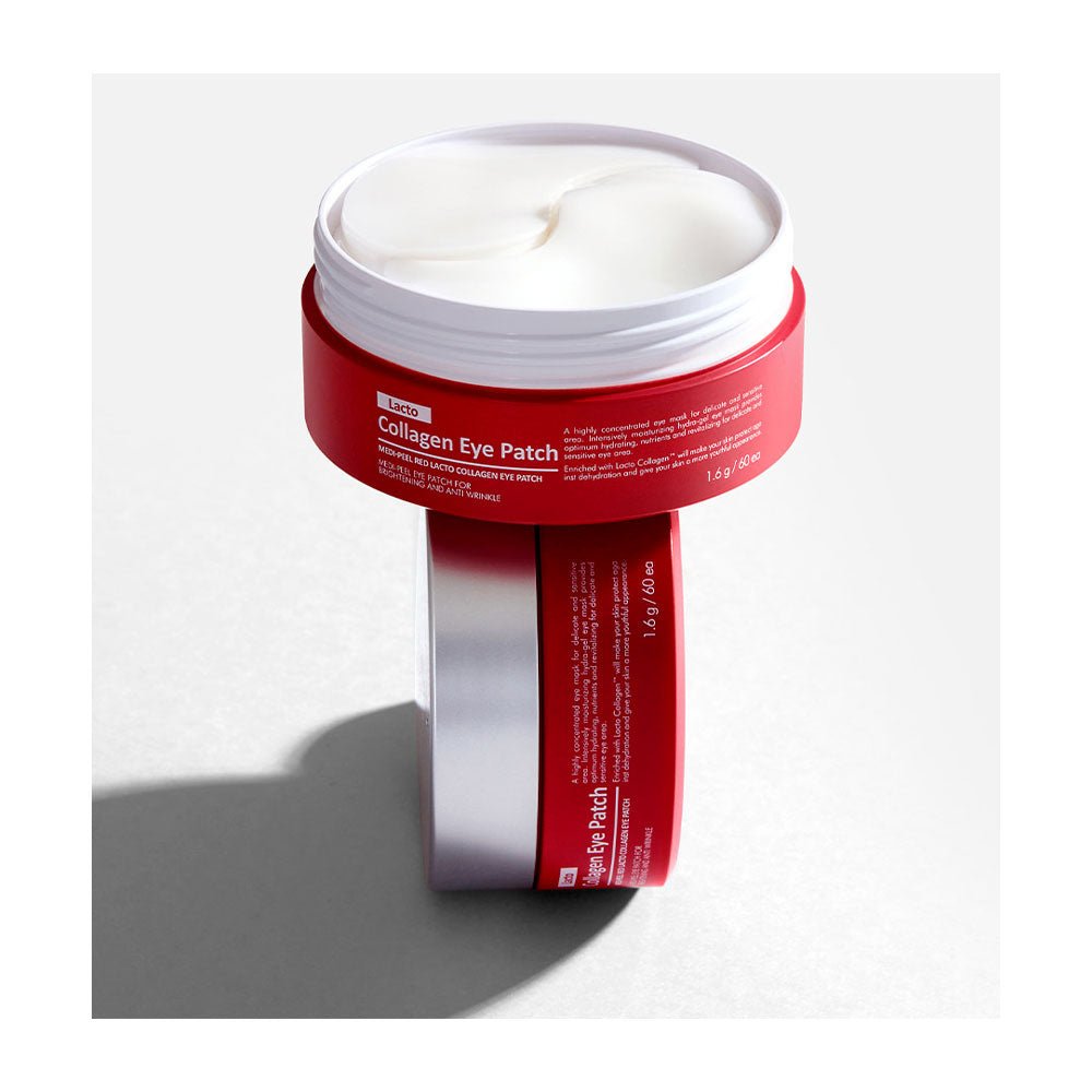 MEDI-PEEL Red Lacto Collagen Eye Patch paakių pagalvėlės su kolagenu, 60 vnt.