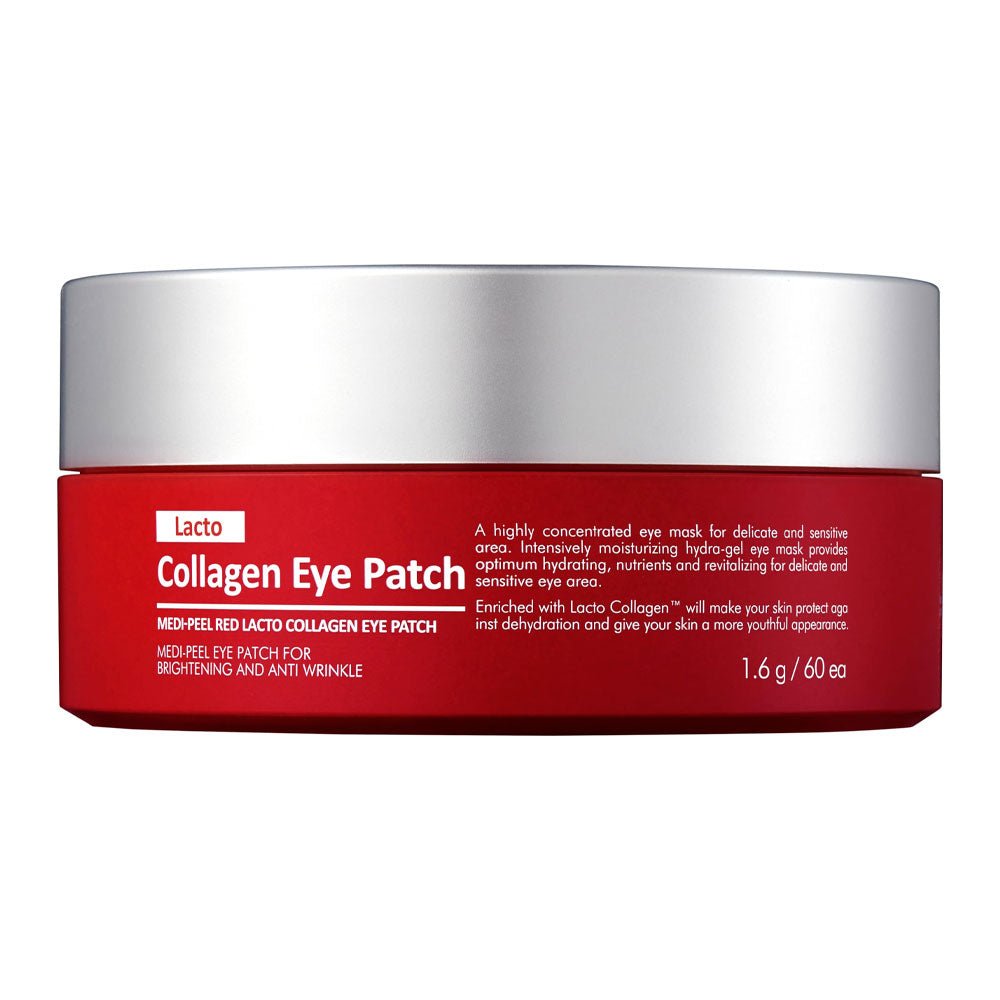 MEDI-PEEL Red Lacto Collagen Eye Patch paakių pagalvėlės su kolagenu, 60 vnt.