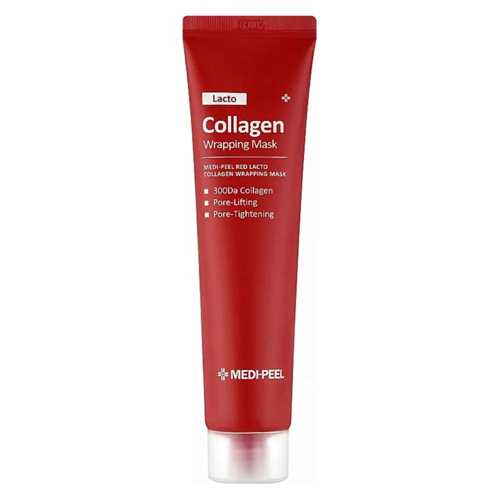 MEDI-PEEL Red Lacto Collagen Wrapping Mask nulupamoji kaukė su kolagenu, 70 ml