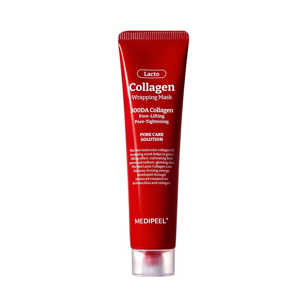 MEDI-PEEL Red Lacto Collagen Wrapping Mask nulupamoji kaukė su kolagenu, 70 ml