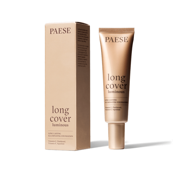 Paese Long Cover Luminous švytintis makiažo pagrindas, 30 ml